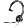 Навушники Poly BlackWire C3315-M USB HS Mono (76J13AA): Тип конструкції накладные
