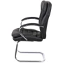 Крісло конференційне АКЛАС Валенсія CF (XY-7004G-1) Чорний (PU Black) (00161482)