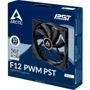 Кулер Arctic F12 PWM PST Black (ACFAN00200A): Тип вентилятор