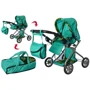 Коляска для кукол Melogo 9379/029 green: Цвет зеленый