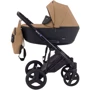 Коляска 2 в 1 Bair Mirello кожа 100% М-39/30 темный капучино — черный (624698): Количество блоков 1