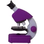 Мікроскоп Bresser Junior 40x-640x Purple з набором для дослідів та адаптером для смартфона (8851300GSF000): Кількість об'єктивів На 3 объектива