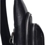 Мужская сумка-слинг Keizer черная (K16601-black): Тип Сумки