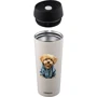 Термокухоль Ardesto Coffee Time Maltipoo 450 мл, бежевий (AR2645MP): Матеріал корпусу Сталь