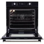 Духовой шкаф электрический Ventolux SIENA 6 TC (BK): Объем, л 70