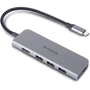 Адаптер REAL-EL Adapter USB-C to USB-C+3xUSB+HDMI Space Grey (EL123110002): Цвет серый