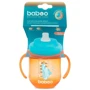 Чашка непроливайка Baboo Sea Life с силиконовым носиком 200 мл оранжевая (8-130): Поток медленный