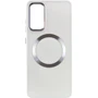 Аксессуар для смартфона TPU Case Bonbon Metal Style with MagSafe White for Samsung S901 Galaxy S22: Совместимость Samsung S901 Galaxy S22