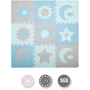 Коврик-пазл MoMi Nebe Blue 93x9 cm (AKCE00031): Особенности пазлы-коврики