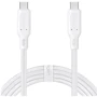 Кабель Spigen Cable USB-C to USB-C DuraSync 60W 1.5m White (000CA25703)