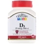 21st Century Vitamin D3 Витамин Д3 1000 МЕ 300 таблеток