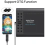 Графический планшет GAOMON M106K PRO: Рабочая поверхность 254х158.75 мм