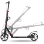Самокат с дисковым тормозом Kidwell WXM RST-A02 Red: Конструкция рамы складная