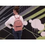 Женский рюкзак Sambag Dali LPTe розовый (15378006e): Тип ручки Короткая ручка, Плечевой ремень