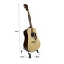 Акустична гітара Fender FA-125 WN Nat w/Gig Bag: Кількість струн 6