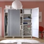 Шкаф с 2 дверцами+1 дверца ІКЕА PLATSA 180х57х191 см (694.941.98) фото 1