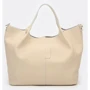 Женская сумка-мешок Ricco Grande бежевая (1l575-beige): Фактура Зернистая, Матовая