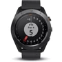 Смарт-часы Garmin Approach S60 Premium Black Ceramic Bezel with Black Leather Band (010-01702-03): Дисплей 1.2" (240x240)