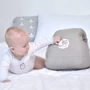 Подушка Papaella Mini Горошек для кормления, серая, 30х28х30 см (8-31999) фото 7