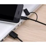 Кабель Usams USB Cable to Lightning/microUSB 2in1 U-Gee 1m Black (US-SJ077) фото 4