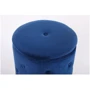 Пуф AMF Janett Blue / Golden Chrom (547484): Тип пуфы
