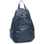 Жіночий рюкзак Borsa Leather синій (K1162-blue)