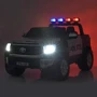 Дитячий поліцейський електромобіль Bambi Racer Toyota, чорно-білий (JJ2255EBLR-2-1) фото 10