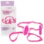 Вибратор клиторальный Micro Wireless Venus Butterfly, 8x2.5 см, розовый