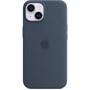 Чехол для iPhone Apple for iPhone 14 Silicone Case with MagSafe Storm Blue (MPRV3) : Цвет синий