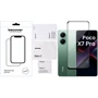 BeCover Tempered Glass Black for Poco X7 Pro (713415)