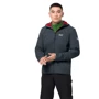 Толстовка Jack Wolfskin Northern Point 1304001-6235 50 темно-серая на молнии с капюшоном: Вид Толстовки
