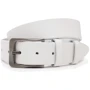 Мужской ремень Borsa Leather белый (V1125FX43-white)
