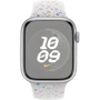 Apple 45mm Pure Platinum Nike Sport Band - M/L (MUV13ZM/A): Совместимость Apple Watch 49mm, Apple Watch 45mm, Apple Watch 44mm, Apple Watch 42mm