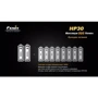 Фонарь Fenix HP30 Gray: Элементы питания CR123A