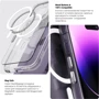 Чохол для iPhone ArmorStandart Clear Magsafe Transparent для iPhone 14 Plus (ARM68054): Тип чохла накладка на заднюю часть