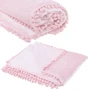 Плед Springos Extra Soft 200x220 см розовый (HA7087): Материал полиэстер