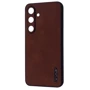 Чехол для телефонов WAVE Leather Case Dark Brown for Samsung S921 Galaxy S24
