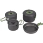 Набір посуду Bo-Camp Explorer 4 Pieces 19 Hard Anodized Grey/Green (2200241)