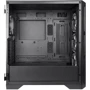 Корпус Chieftec APEX Black (GA-01B-TG-OP): Материал передней панели пластик и закаленное стекло