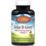 Carlson Labs Solar D Gems 4,000 IU 120 Soft Gels Вітамін D + Омега-3