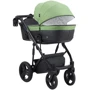 Коляска 2 в 1 Bair Play Plus Soft BPS-946 оливка - хакі (шкіра): Матеріал коліс резина