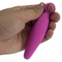 Анальный стимулятор Climax Anal Finger Plug, 8.8x2.5 см, розовый