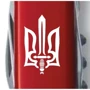 Мультитул Victorinox Spartan Ukraine 91мм/12 функций/красный /Трезубец ОУН (1.3603_T0300u): Количество инструментов 12