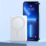 Внешний аккумулятор WIWU Power Bank 10000mAh Magnetic Wireless 15W White (JC-20) фото 6