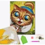 Алмазная мозаика Brushme Котик из ПВО 40х50 см (DBS1123)