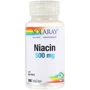 Solaray Niacin, 500 mg, 100 Veg Capsules (SOR04363)
