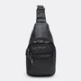 Мужская сумка-слинг Keizer черная (K1086bl-black): Страна производитель Тайвань