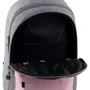 Рюкзак GoPack Education Teens 140L-1 серо-розовый (GO24-140L-1): Пол ребенка Для девочек