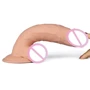 Вибромассажер LoveToy 8.8" The Ultra Soft Dude, Flesh Vibrating