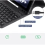 Аксессуар для планшетных ПК BeCover Case Smart Keyboard Deep Blue for Samsung X115 Galaxy Tab A9 (712356) фото 3